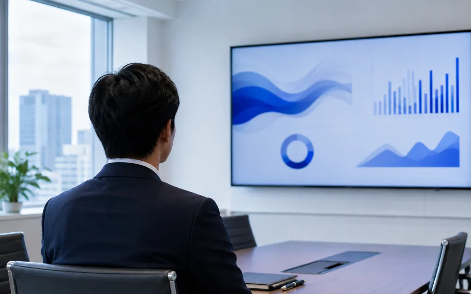 BtoB企業サイトの完成イメージ
